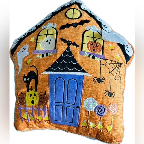 Isaac Mizrahi Other - Isaac Mizrahi Halloween House Party Decorative Pillow
